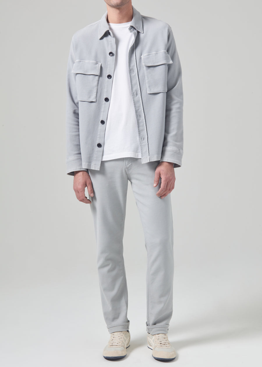Adler Slim French Terry In Dove